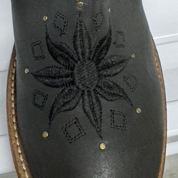 Anthropologie "MUSSE & CLOUD" KYLE Leather Boots, Size 10, Black - Picture 10 of 12